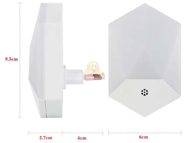 Smart RGB 16 Colour Night Light with 4 Dynamic Lighting Effects