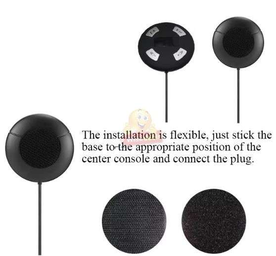 Mini Bluetooth Music Receiver FM Transmitter TF Card Car Mp3 Music Play