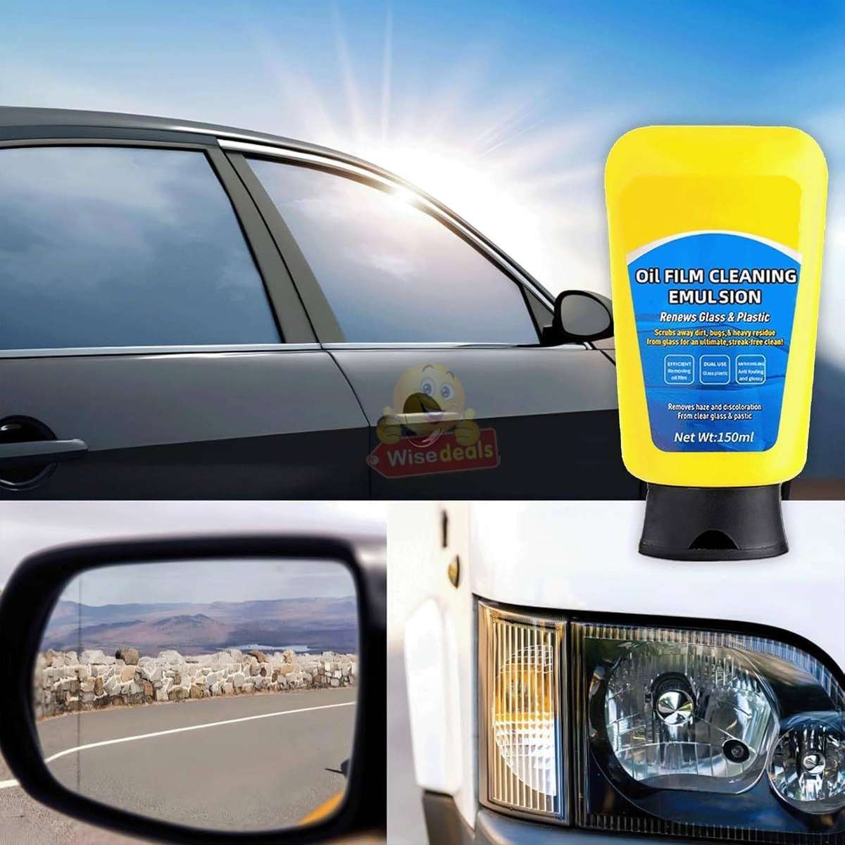Windscreen and Window Oil Film Cleaner