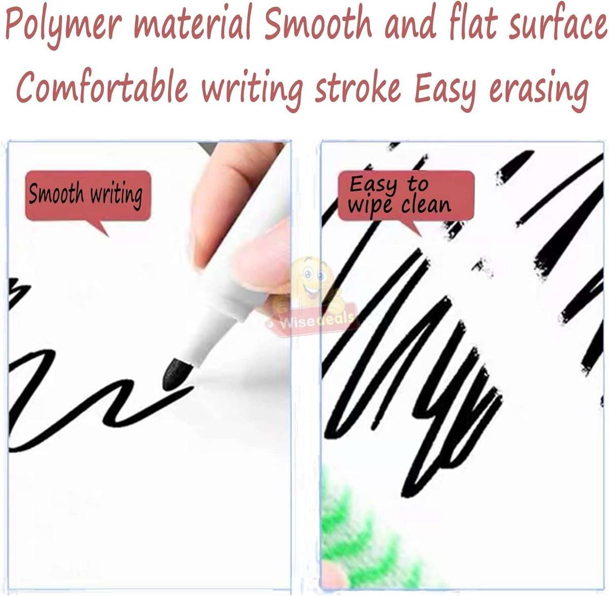 Whiteboard Wall Sticker 2000mm X 600mm