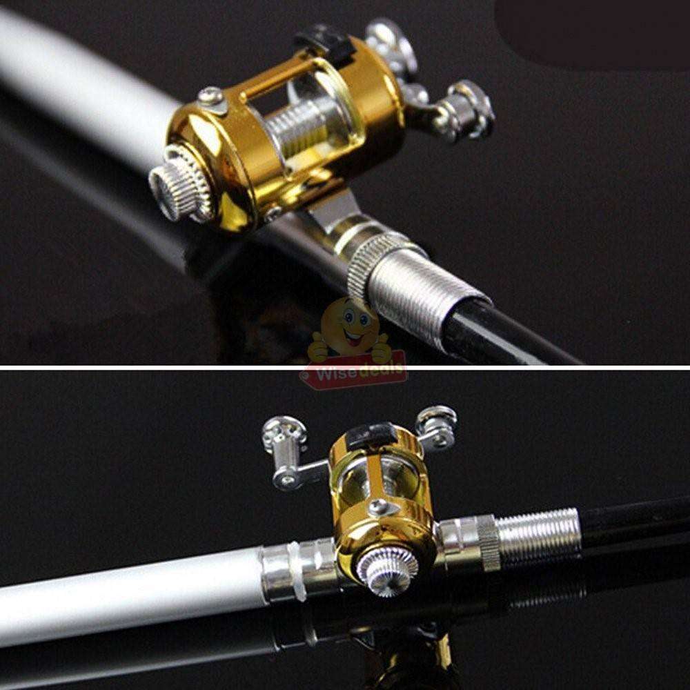 Aluminium Alloy Extendable Fishing Rod with Reel