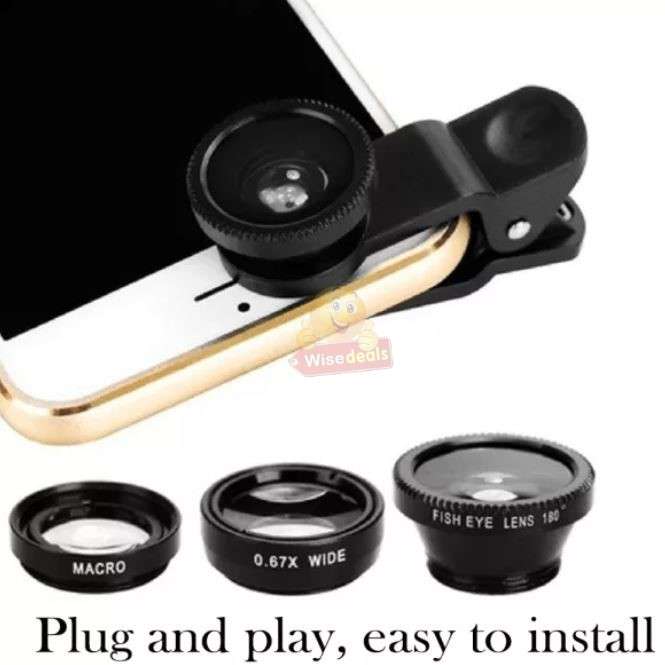 10 in 1 Bluetooth Cell Phone Lens Kit with Tripod & Selfie Stick - 8X Magnification