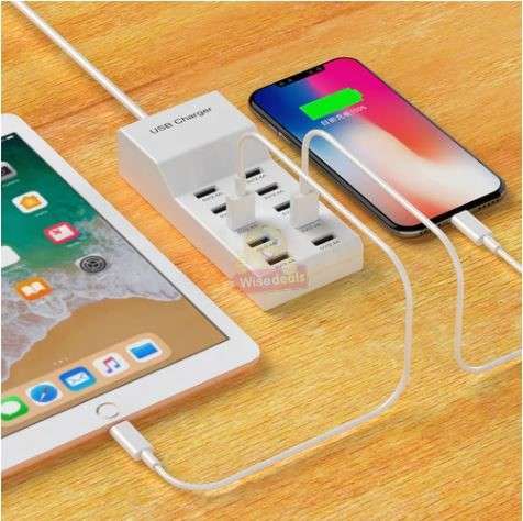 10 Port USB Charger