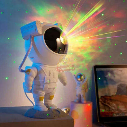 Astronaut Starry Sky Colourful Star Projector with Timer