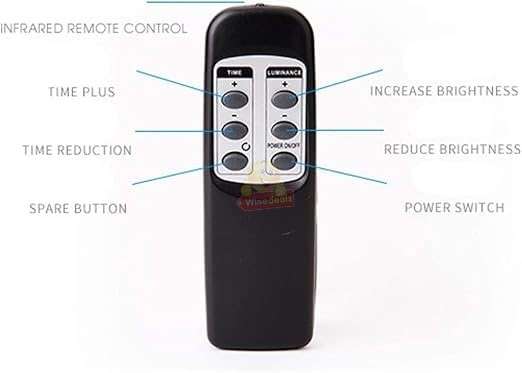 LED Projection Roman Clock with Remote Control