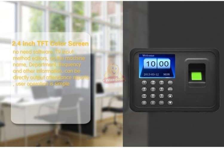 Biometric Fingerprint and Code Time Attendance System