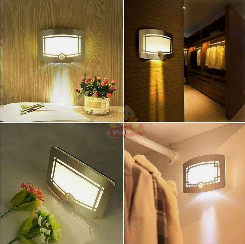 Motion Sensor LED Wall Sconce Light
