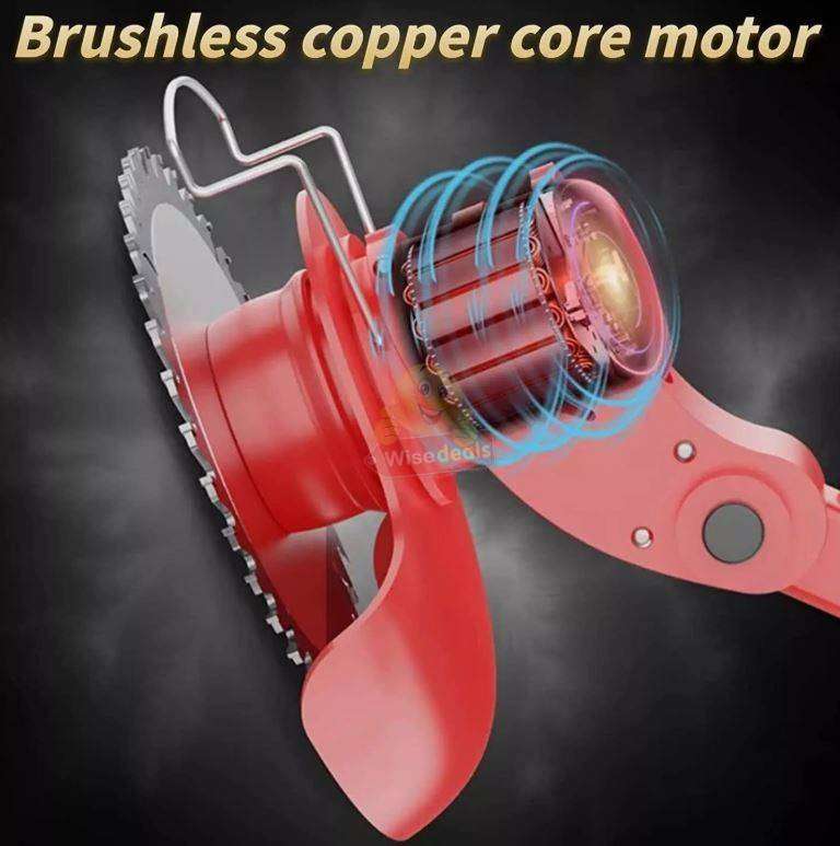 Rechargeable Wireless 3-in-1 Grass Cutter with Lithium Battery