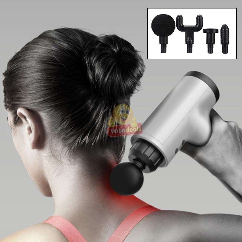 Muscle Fascia Massage Gun Reduce Muscle Stiffness Increase Blood Circulation Pain Relieve etc.
