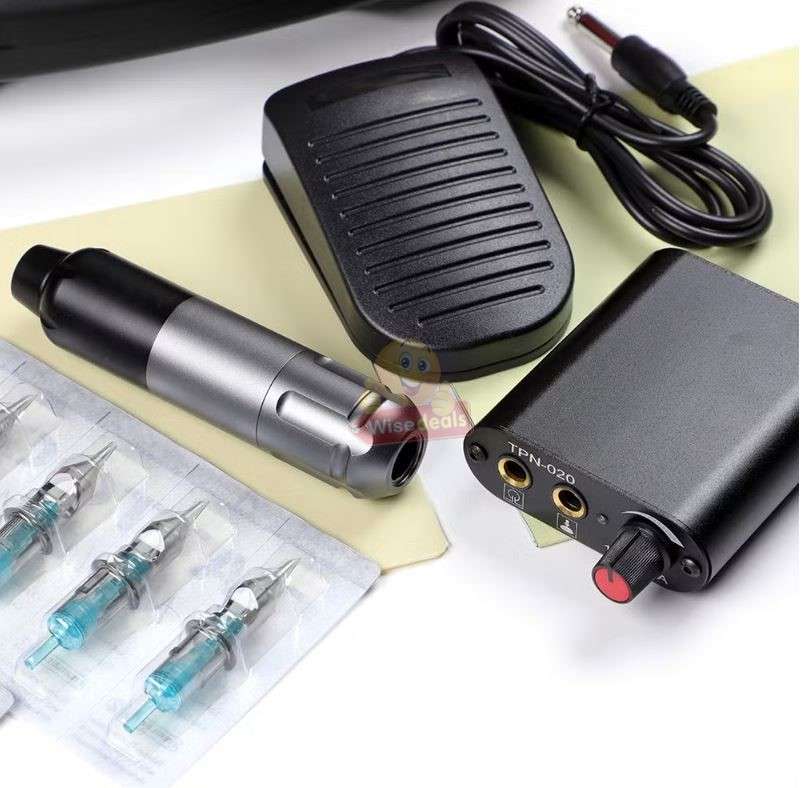 Tattoo Kit with Lots of Accessories in a Handy Carry Case