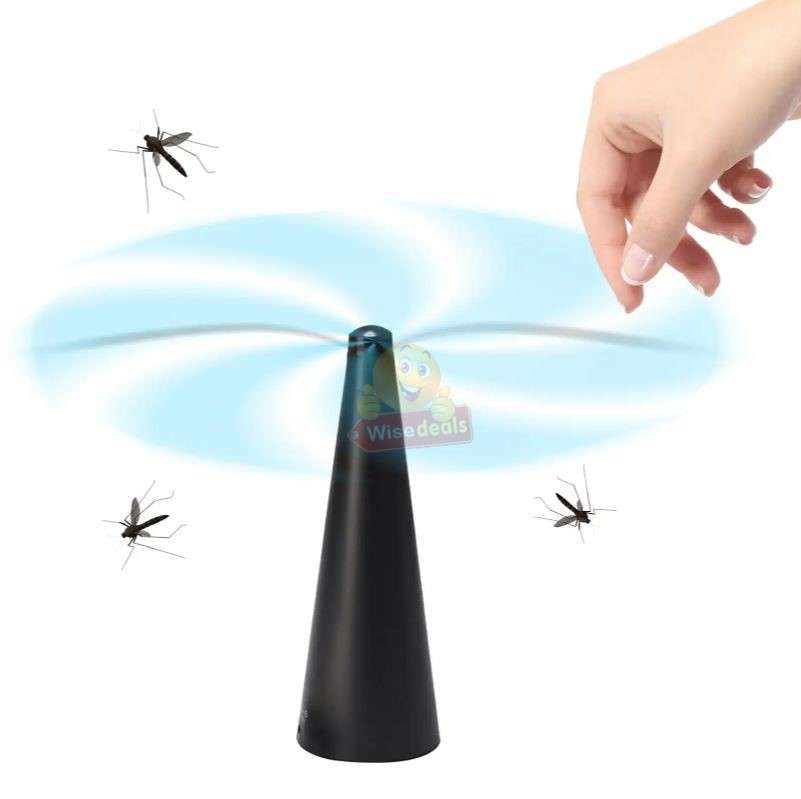 Insect Repeller Fan with 360° Rotation, Silent, Keep Insects away from Food and more - START R1 ONLY