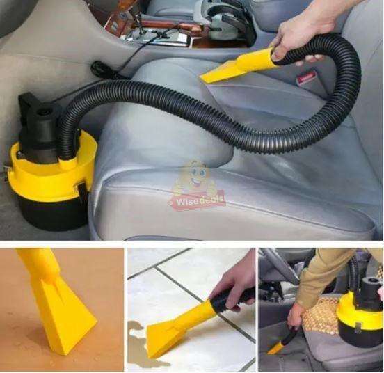 Large Tyre Inflator Plus Wet and Dry Vacuum Cleaner