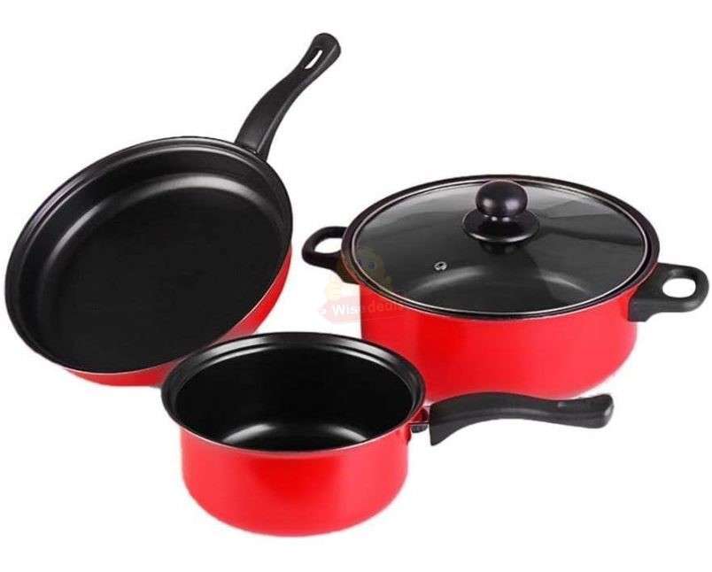 4 Piece Stainless Steel Non-Stick Cookware Set - START R1 ONLY