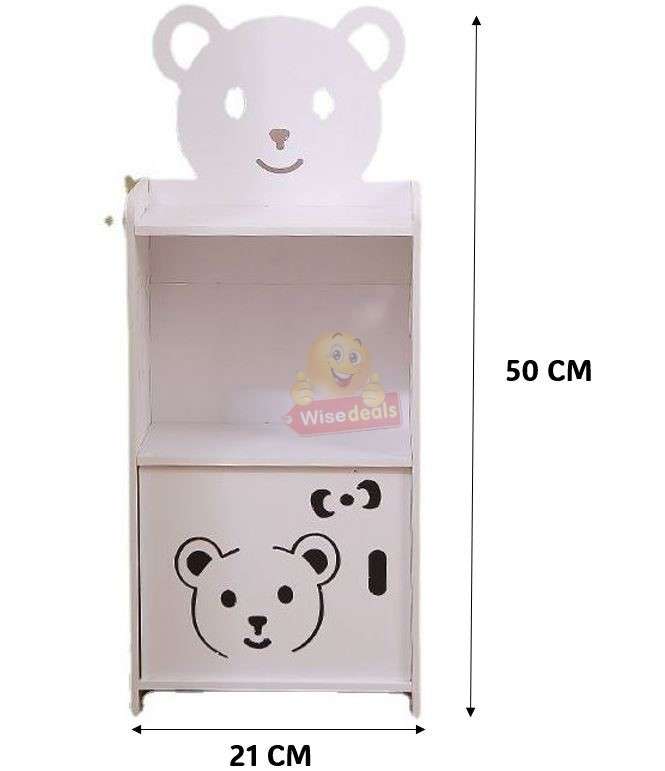 Mini Multi-Functional Bear Organiser Rack Bedside Table