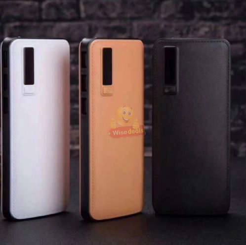 3 USB Backup Power Bank large capacity 20 000mAh with Flashlight charge 3 devices simultaneously