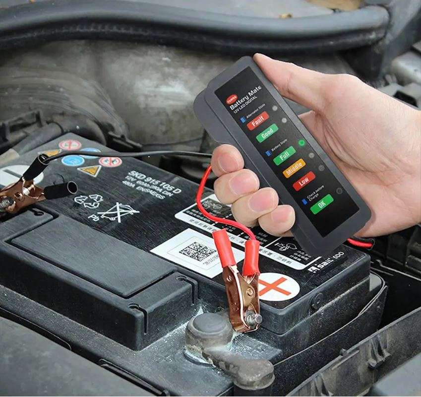 12V Car Digital Battery and Alternator Tester