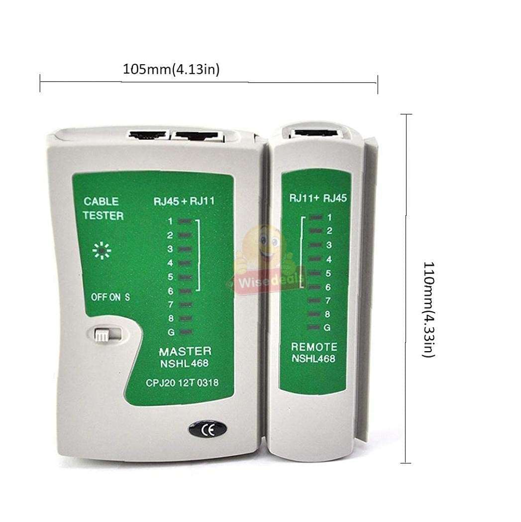 Network Cable Tester with Leather Bag