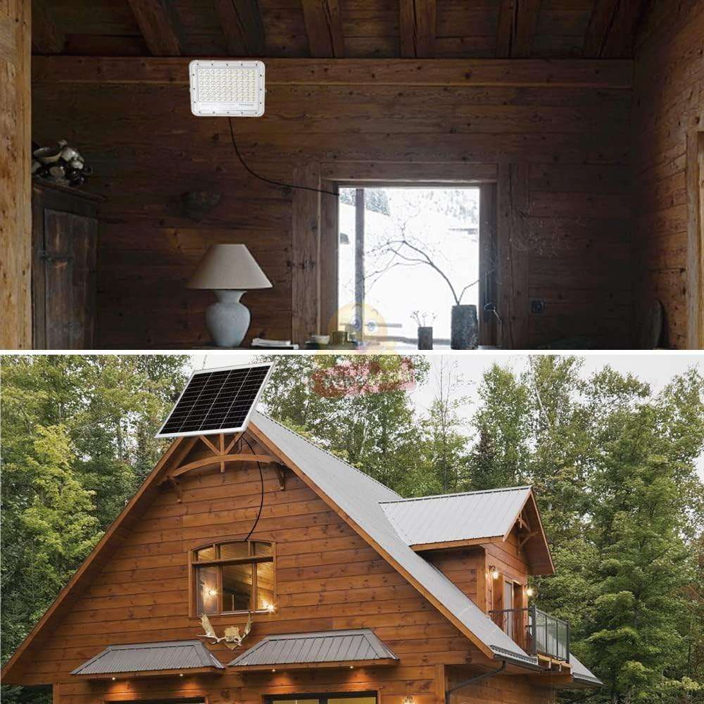 200W LED SOLAR Flood Light with Panel and remote control