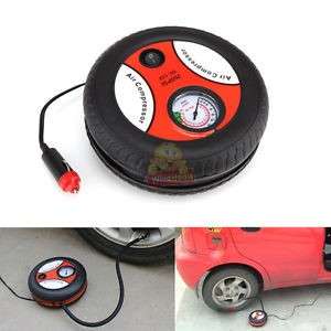 Portable Mini Air Compressor Auto Pump Car Sport Tyre Inflator