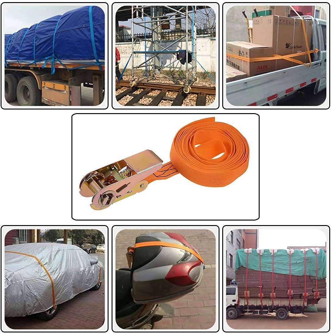 2 Piece 15 Ratchet Tie Down Set