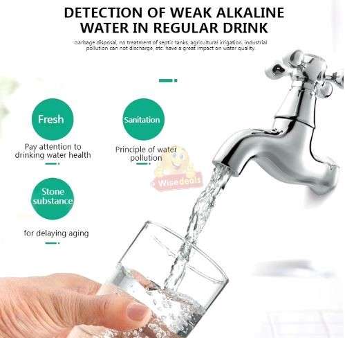 Portable Digital PH Tester with Screen calibration Screwdriver and carry case