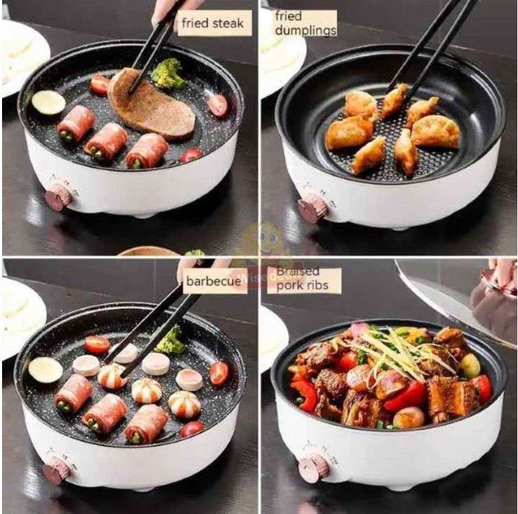 30cm Adjustable Temperature Control Frying Pan