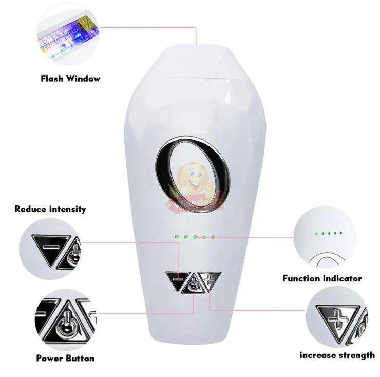 Professional LCD Display 600000 Flashes IPL Laser Hair Remover