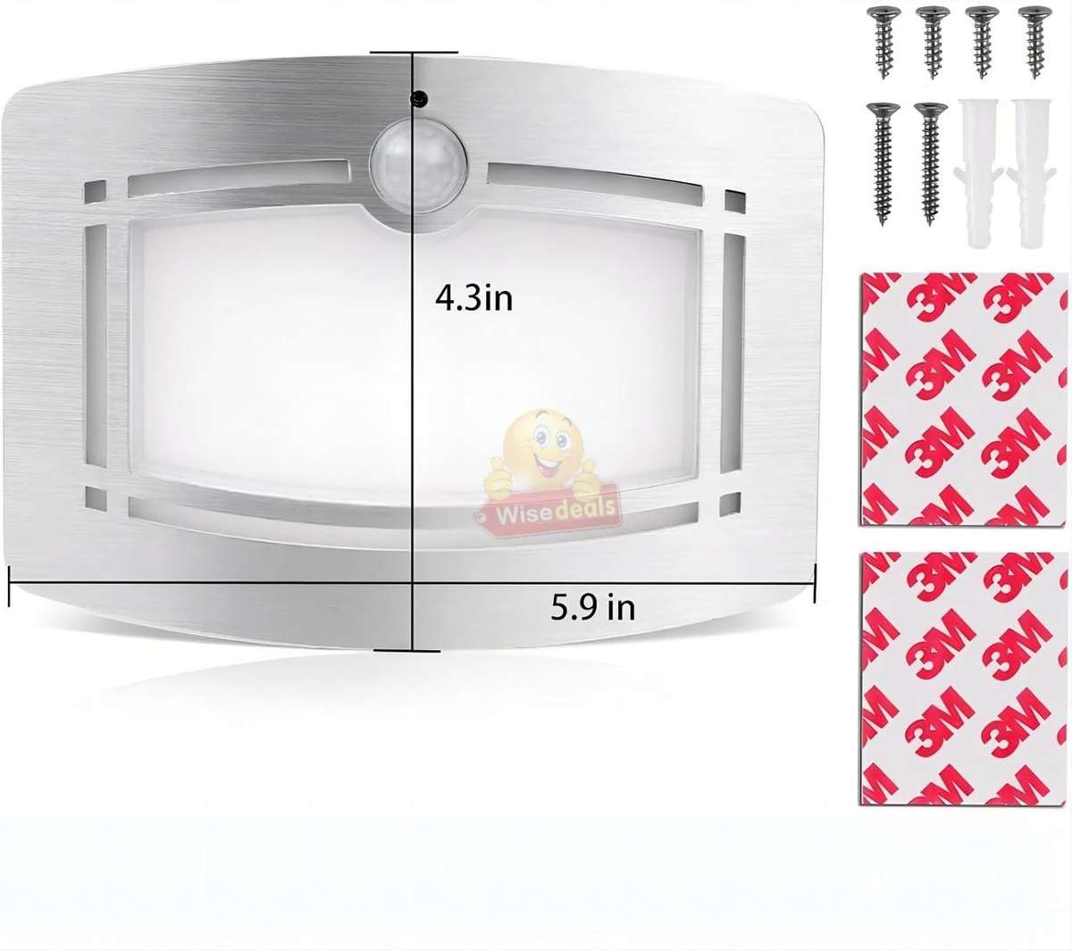 Motion Sensor LED Wall Sconce Light