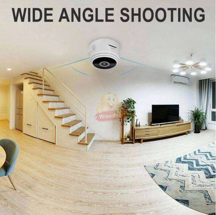 Mini HD Magnetic WIFI Indoor IP Web Monitor Camera