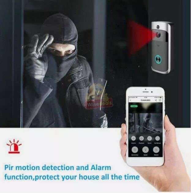 Smart WIFI Video Doorbell Camera and Video Visual Intercom