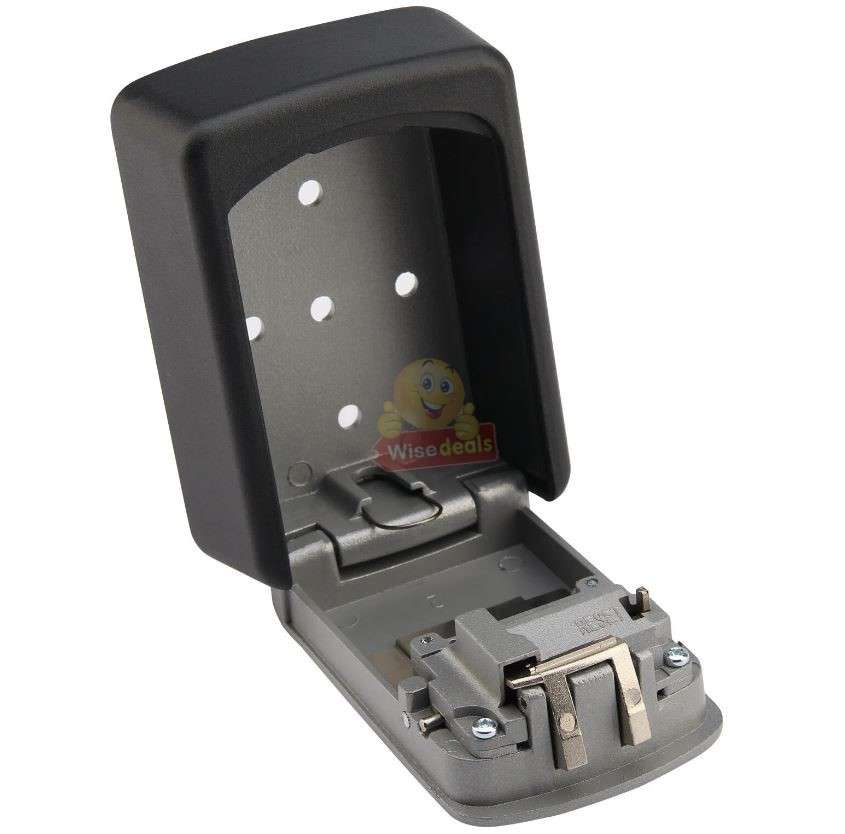 Outdoor wall mounted Key Safe with combination lock