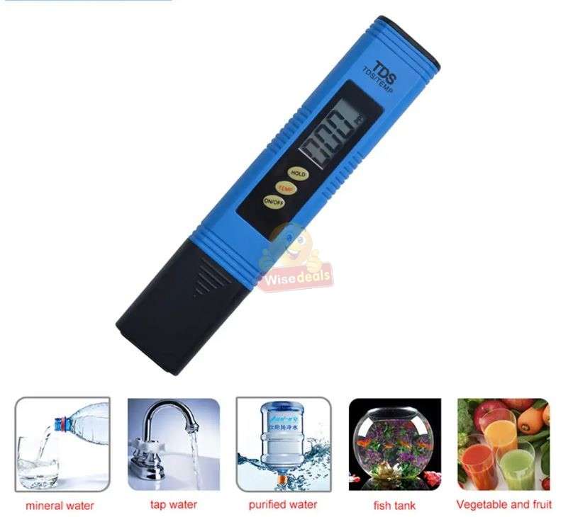 LCD Digital TDS Water Quality and Temperature Meter