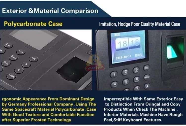 Biometric Fingerprint and Code Time Attendance System