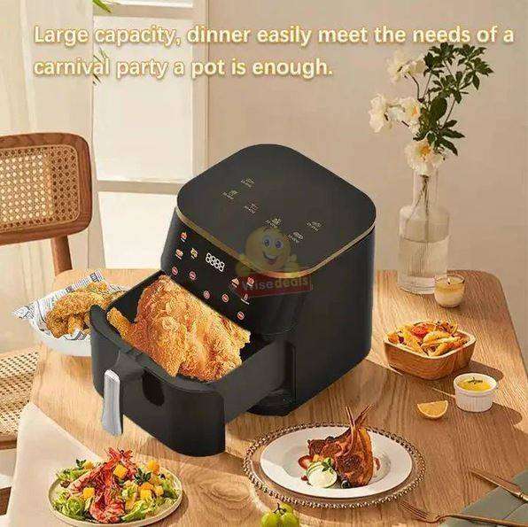 13.5L Extra-Large Capacity 8-in-1 Advanced LED Digital Display Air Fryer
