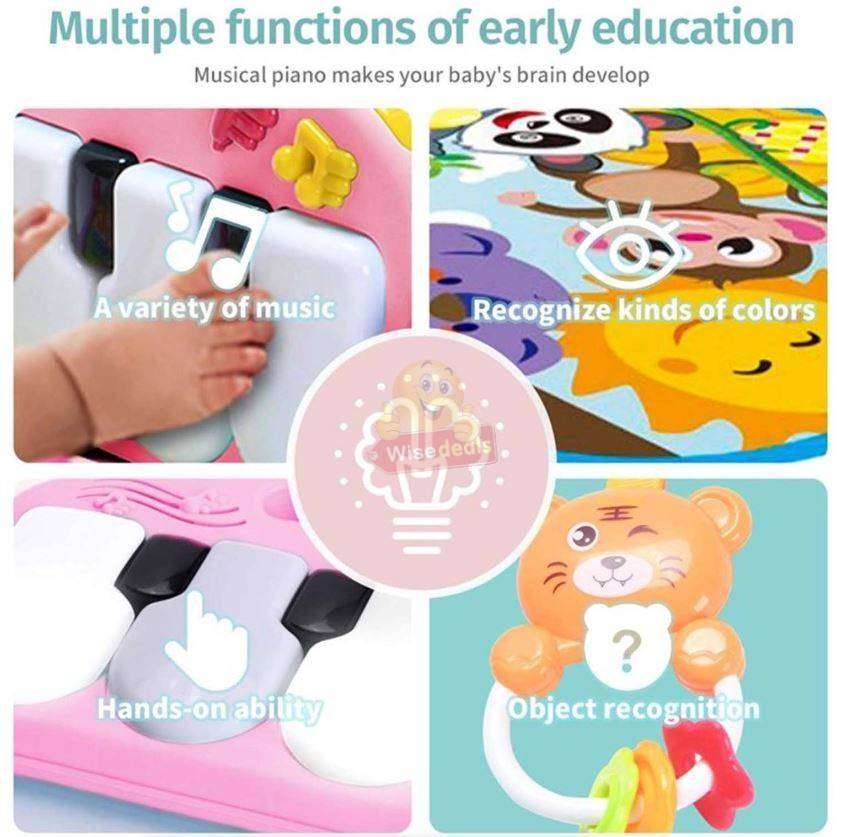 Educational Babys Piano Gym Mat