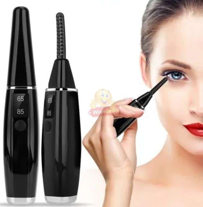 Electric LED Display Eyelash Curler USB Rechargeable 2 Temperature settings