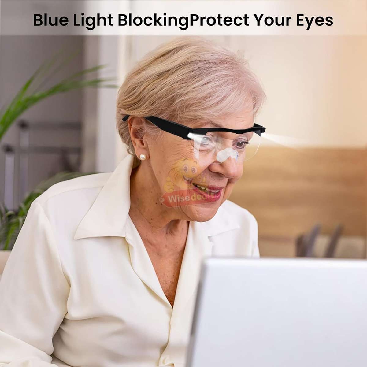 160 Percent Magnifying glasses that help provide comfortable eye protection with clear lens.