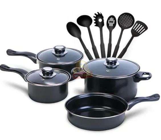13 Piece Value Pack Cookware and Utensil Set