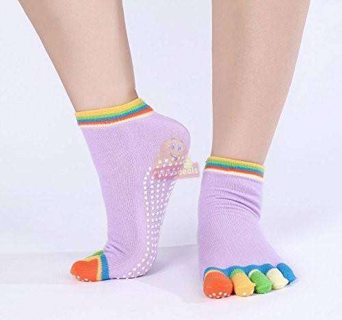 Non-slip Grip Winter or Yoga Toe Socks