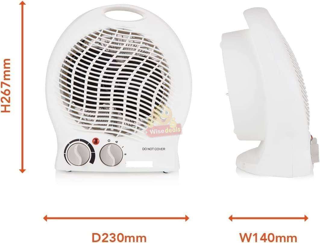 RAF Anti-overheating Electric Fan Heater 3 Settings