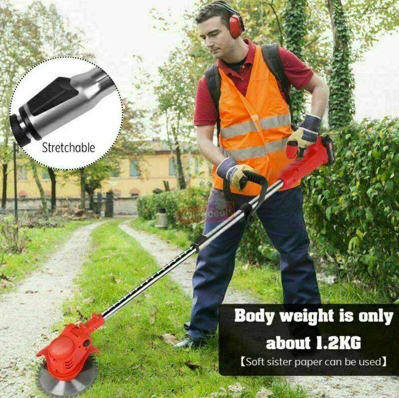 Rechargeable Wireless 3-in-1 Grass Cutter with Lithium Battery