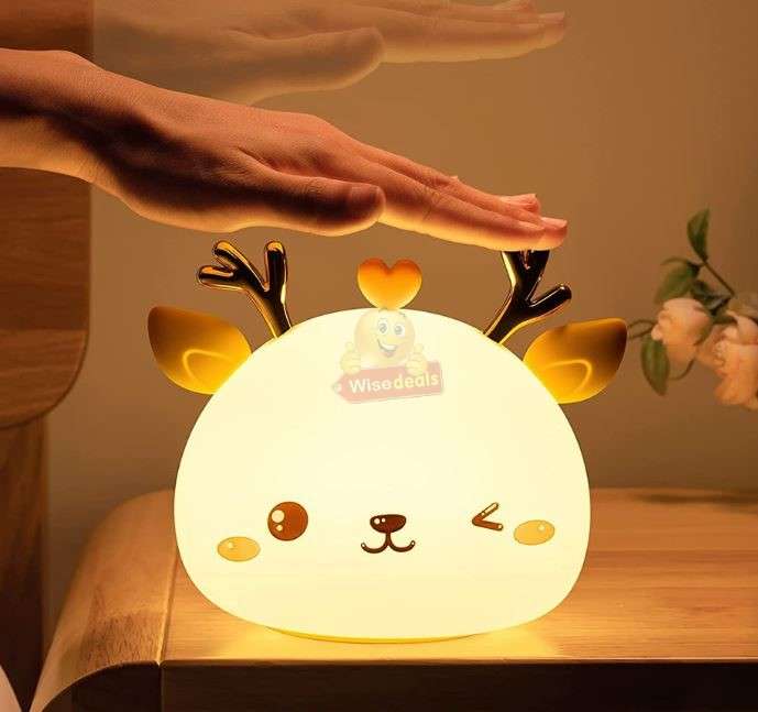 Silicone Soft Touch Bunny Night light Lamp