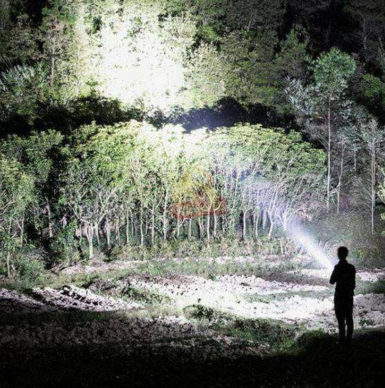 Large LED Search and Flash Light and Tripod