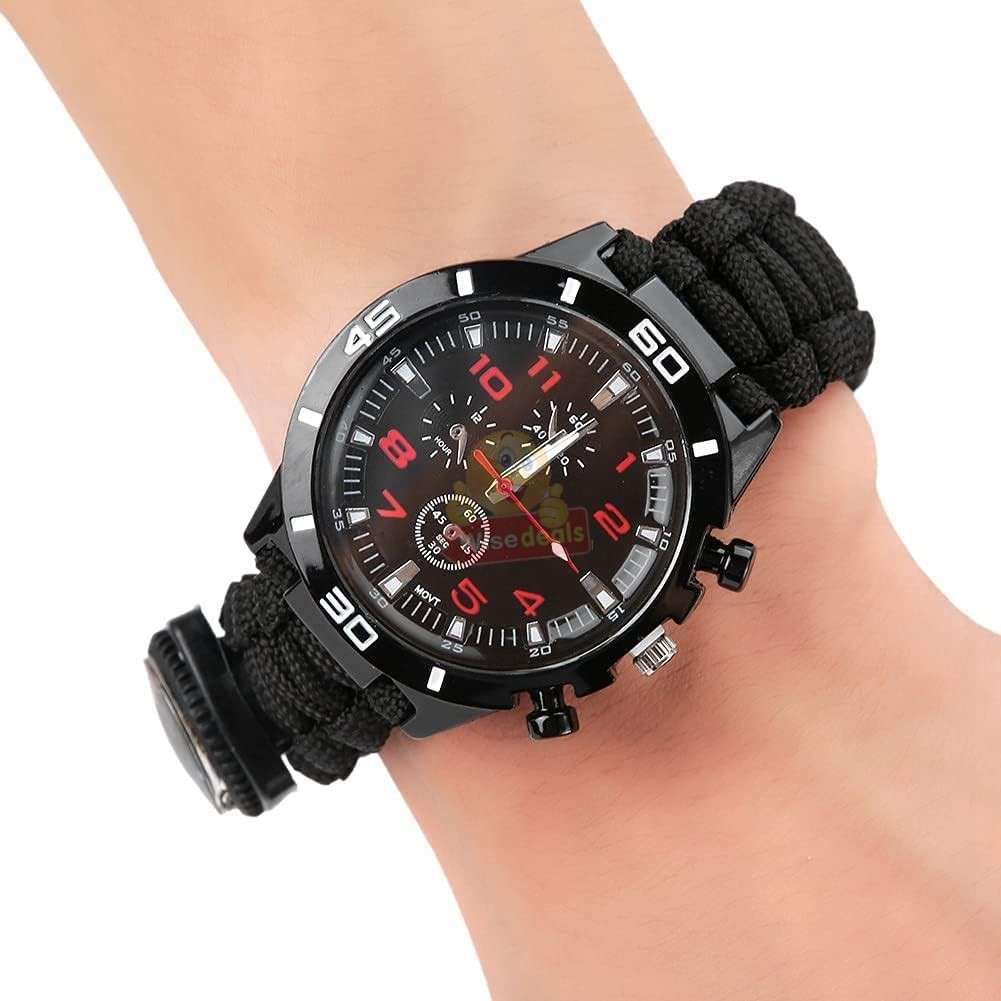 Survival Watch with lots of Features and Accessories