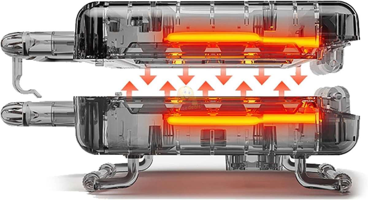 RAF Waffle Corn Hot Dog Maker 750watt