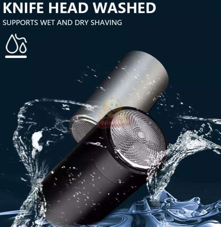 Travel Portable Wet and Dry USB Rechargeable Mini Shaver