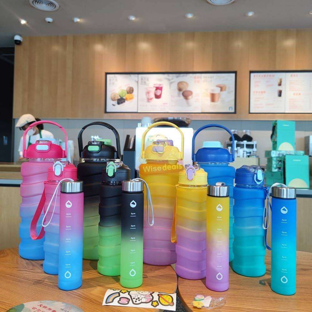 3 Piece Phone Stand Holder Water Bottle Set