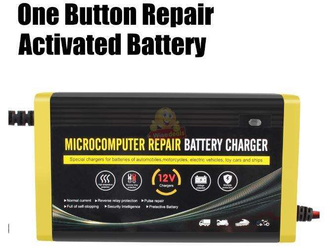 12V 6A Intelligent Battery Charger