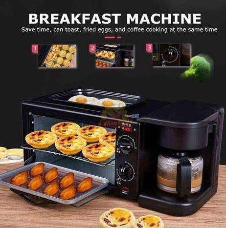 3-in-1 Multifunction Breakfast and Coffee Maker