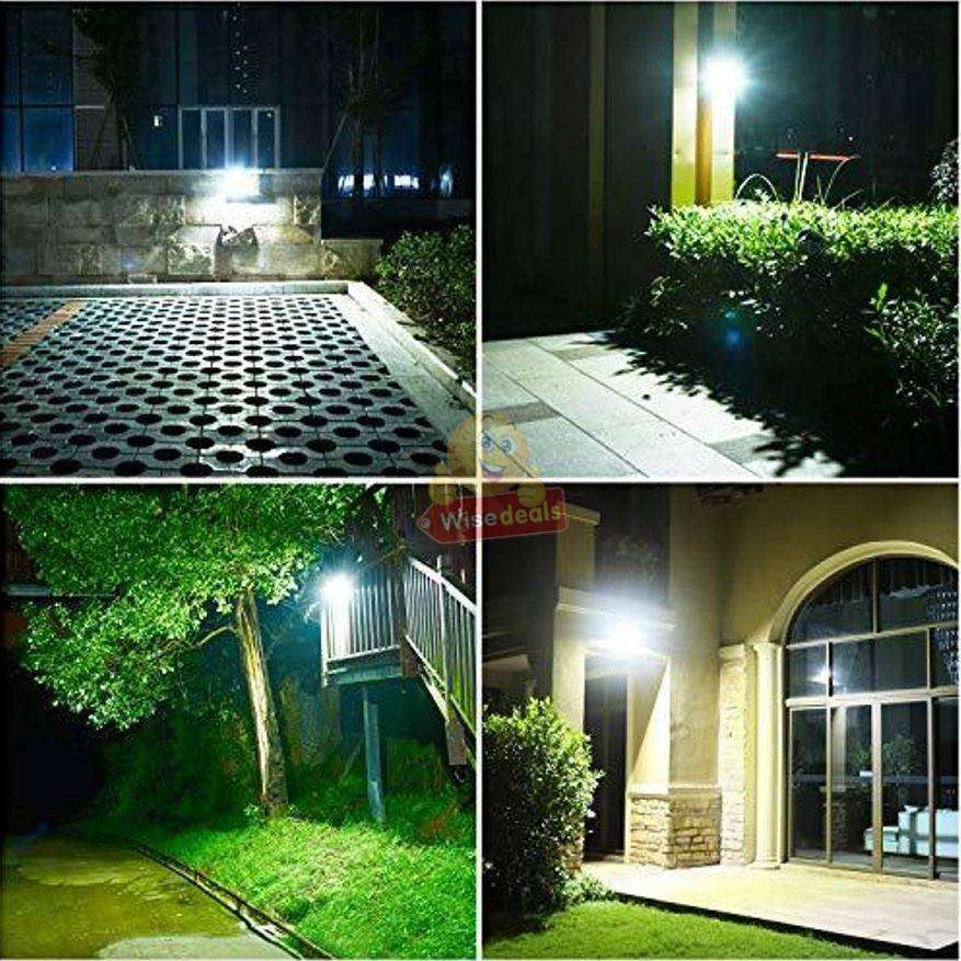 Heavy Duty Super Bright LED Stainless Steel and PVC Plastic SOLAR Wall Light